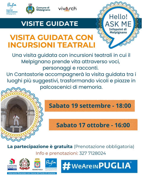 Visita guidata con incursioni teatrali