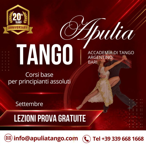 Prova gratuita Tango Argentino primi passi