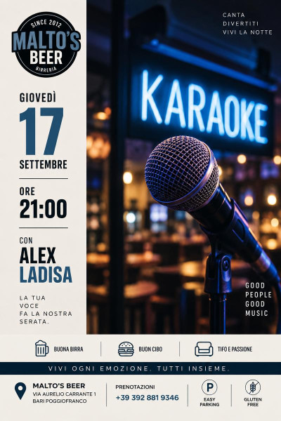 KARAOKE al Malto's