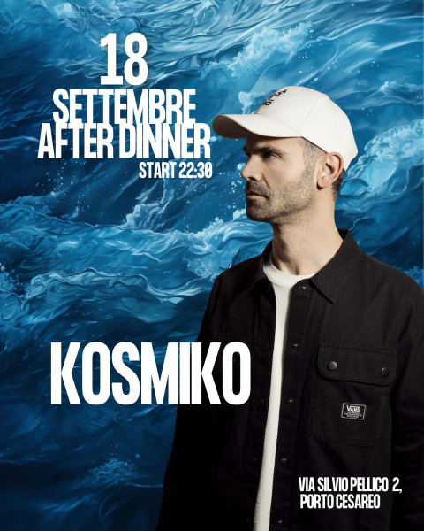 After Dinner al Sixteen: il 18 Settembre in Console Kosmiko