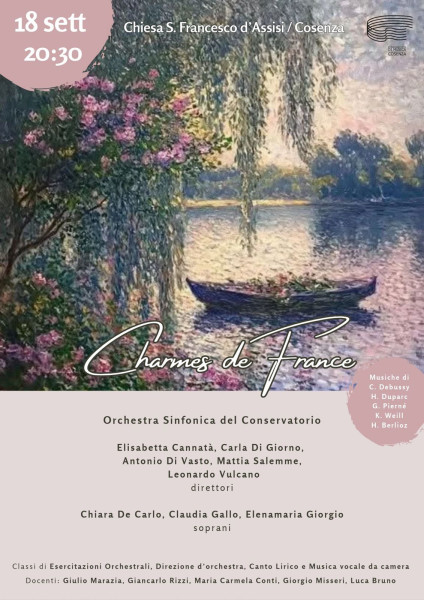 Charmes de France – Orchestra Sinfonica del Conservatorio