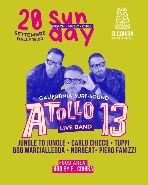 Atollo 13 live + DJ set