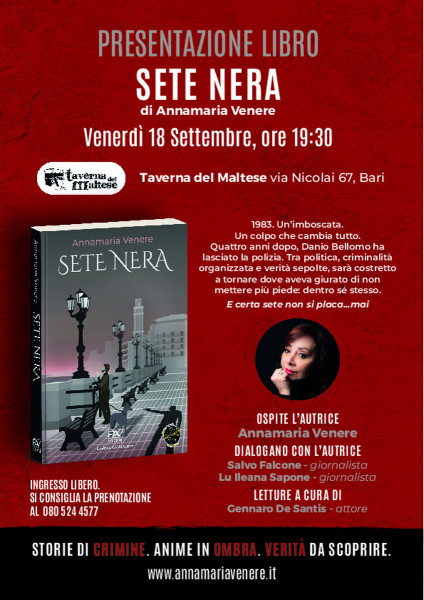 Annamaria Venere - Sete Nera