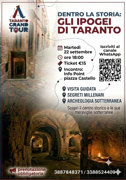 Visita guidata agli Ipogei e al Centro Storico di Taranto