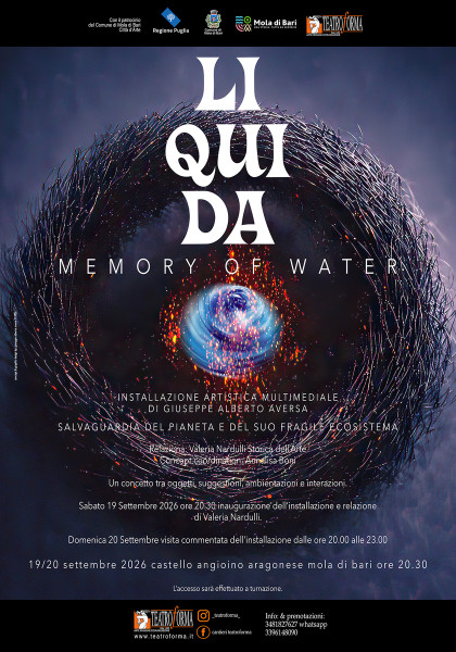 LIQUIDA - MEMORY OF WATER - SALVAGUARDIA DEL PIANETA E DEL SUO FRAGILE ECOSISTEMA
