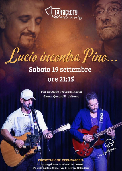 Lucio incontra Pino...