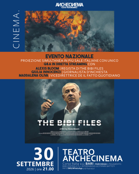 The Bibi Files | Evento nazionale con a seguire Q&A in streaming
