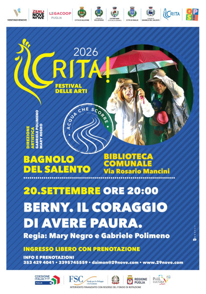 Berny. Il coraggio di avere paura – Mary Negro, Gabriele Polimeno e Patrizia Ponzetta