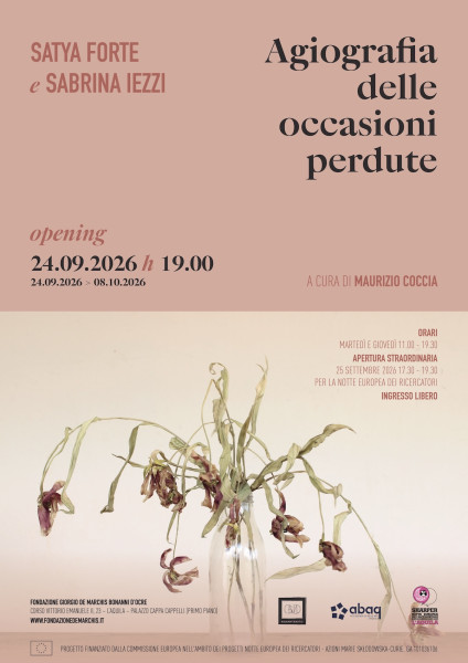Agiografia delle occasioni perdute – Satya Forte e Sabrina Iezzi