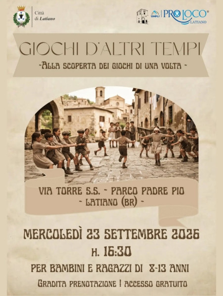 Giochi d'altri tempi