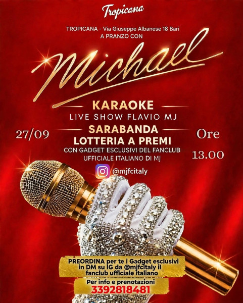 A PRANZO CON MICHAEL
