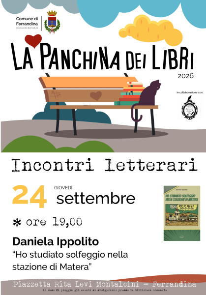La Panchina dei libri con Daniela Ippolito