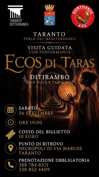 Ecos di Taras - Visita guidata alla Necropoli e performance
