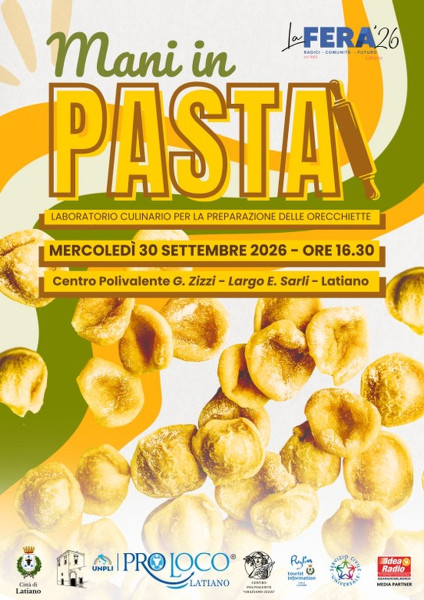 MANI IN PASTA - 2026