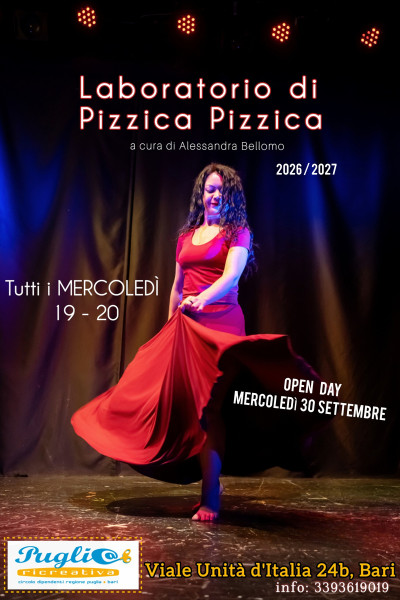 Open Day gratuito di PIZZICA SALENTINA