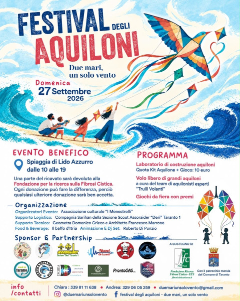 Festival degli aquiloni Due Mari, Un Solo Vento
