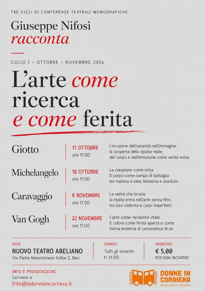 "Lezioni d’arte. Giuseppe Nifosì racconta."