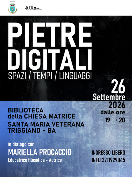 Pietre Digitali - Spazi, Tempi, Linguaggi