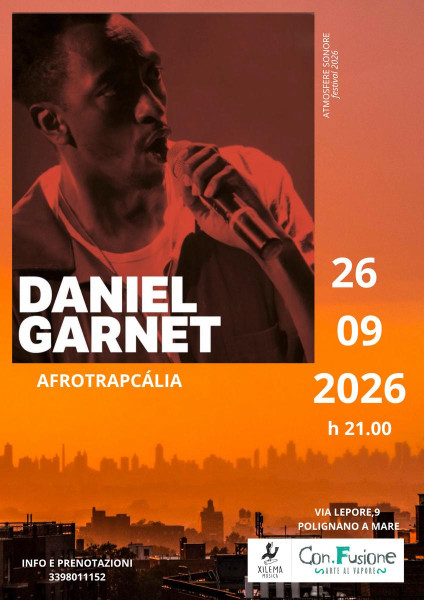 DANIEL GARNET  live - AFROTRAPCÁLIA