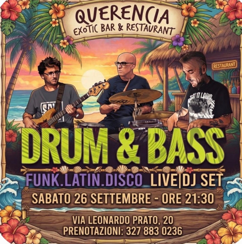 DRUM-J-BASS live @ Queréncia Exotic Bar & Restaurant