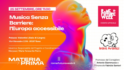 Merysse presenta "Musica Senza Barriere", dalla musica all’accessibilità