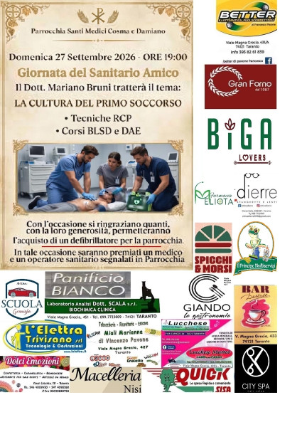 FESTA SANTI MEDICI COSMA E DAMIANO 2026