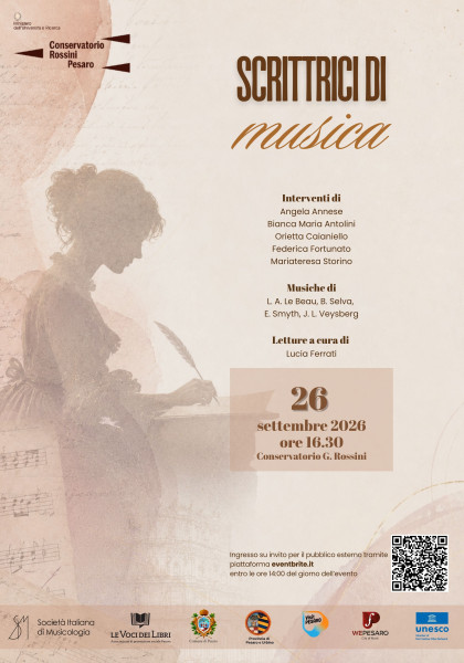 Scrittrici di musica con Elisabetta Lombardi e Mariateresa Storino