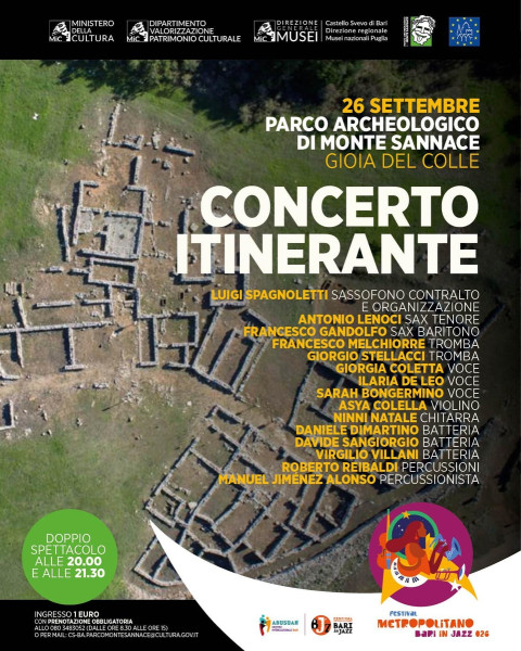Concerto itinerante per Bari in jazz 2026