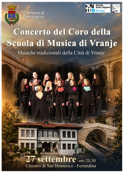 Concerto del Coro della Scuola di Musica di Vranje