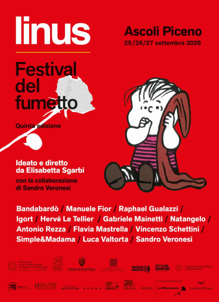LINUS - Festival del Fumetto con Elisabetta Sgarbi e Sandro Veronesi