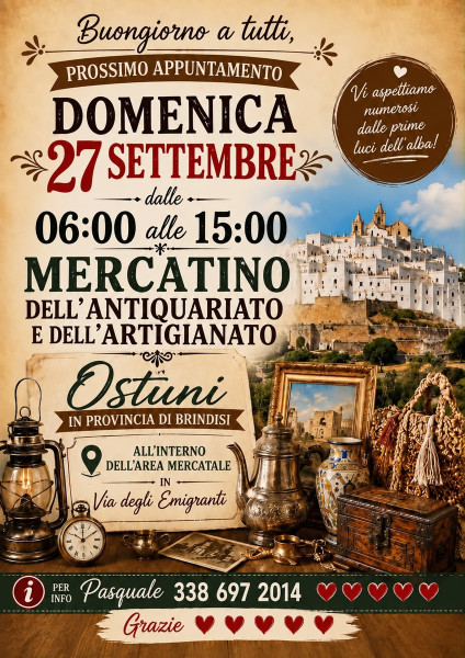Mercatino dell’Antiquariato e dell’Artigianato