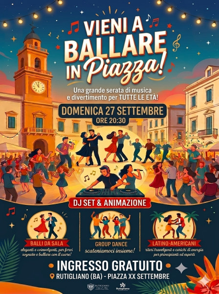 Vieni a ballare in Piazza - Rutigliano