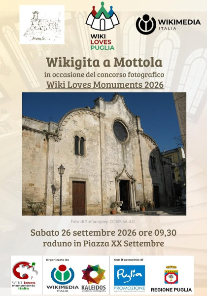 Wiki loves Puglia - Wikigita a Mottola