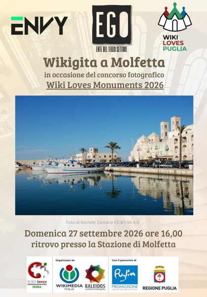 Wiki loves Puglia - Wikigita a Molfetta