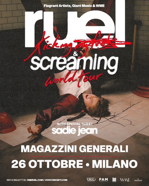 Ruel - Kicking & Screaming World Tour
