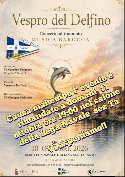 IL Vespro del Delfino