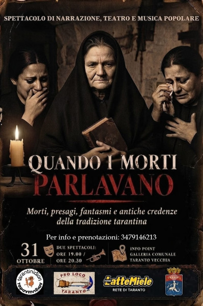 QUANDO I MORTI PARLAVANO Morti, presagi, fantasmi e antiche credenze della tradizione tarantina