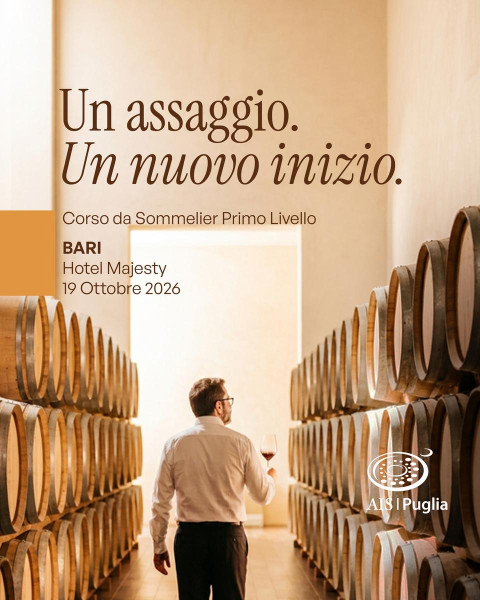 Parte il corso da sommelier AIS Puglia, entra nel mondo del vino!