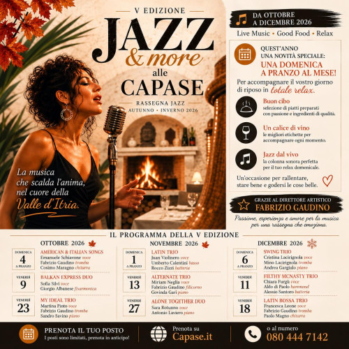 Le Capase jazz&more V EDITION