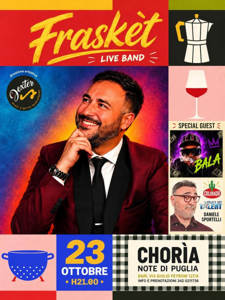 FRASKÈT LIVE SHOW Special Guests: Daniele Sportelli & Bala