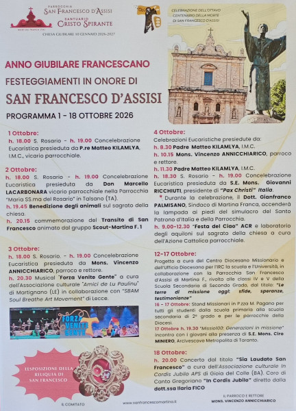 Festa di San Francesco d'Assisi