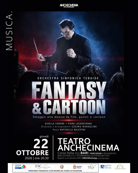 Fantasy&Cartoon con l'Orchestra Sinfonica Tebaide