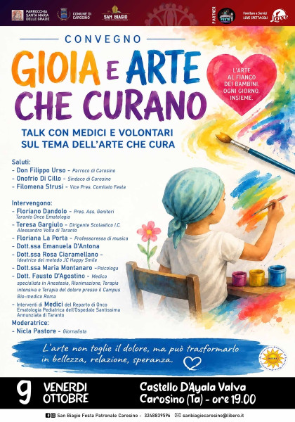 Gioia e Arte che curano