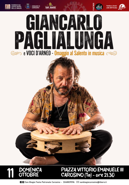 Giancarlo Paglialunga e Voci d'Arneo in concerto