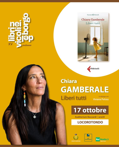 Chiara Gamberale presenta " Liberi tutti"