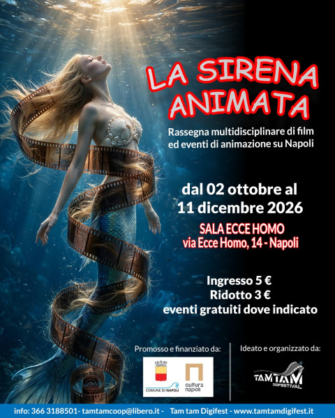 TamTam DigiFest XXI edizione: La Sirena animata
