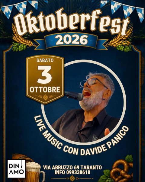 OKTOBERFEST 2026 - Davide Panico Live