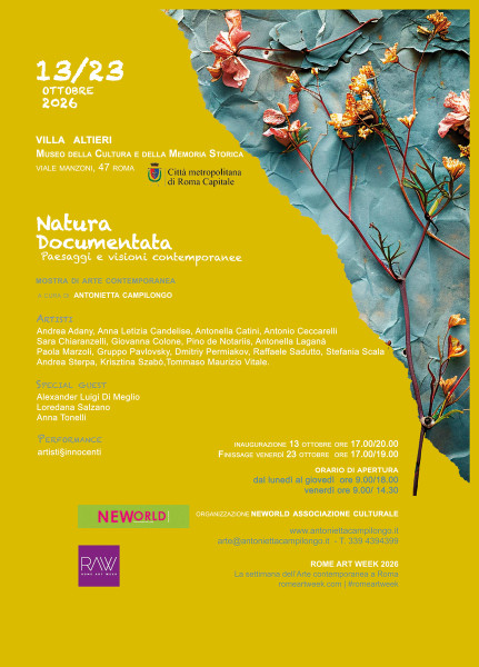 Natura documentata  Paesaggi e visioni contemporanee