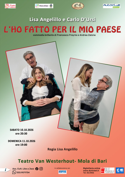 L’ho Fatto per il Mio Paese (commedia brillante)
