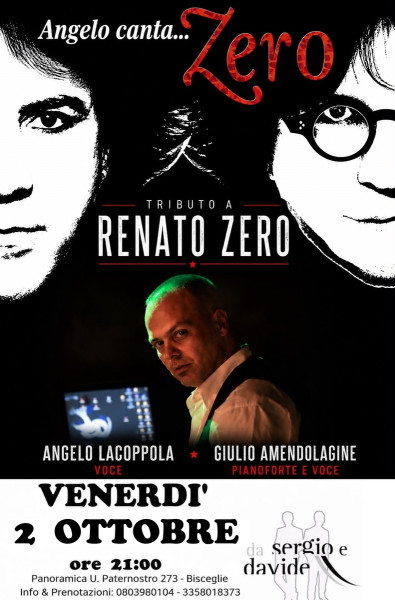 RENATO ZERO tribute live